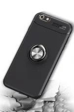 Uray store Apple iPhone 6 Kılıf Range Yüzüklü Silikon - Kırmızı - Görsel 7