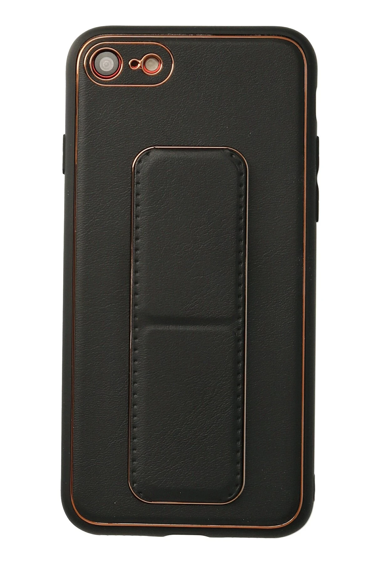 newface-iphone-7-kilif-coco-deri-standli-kapak-siyah-default Uray store Apple iPhone 7 Kılıf Coco Deri Standlı Kapak - Siyah - Görsel 1