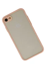 Uray store Apple iPhone 7 Kılıf Montreal Silikon Kapak - Pembe - Görsel 2