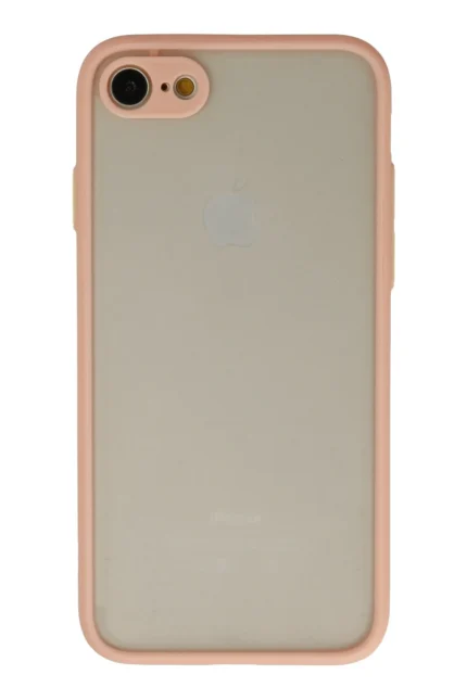 Uray store Apple iPhone 7 Kılıf Montreal Silikon Kapak - Pembe