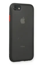 Uray store Apple iPhone 7 Kılıf Montreal Silikon Kapak - Siyah - Görsel 2