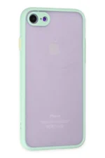 Uray store Apple iPhone 7 Kılıf Montreal Silikon Kapak - Turkuaz - Görsel 3
