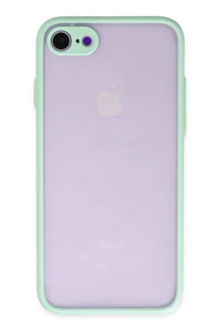 Uray store Apple iPhone 7 Kılıf Montreal Silikon Kapak - Turkuaz