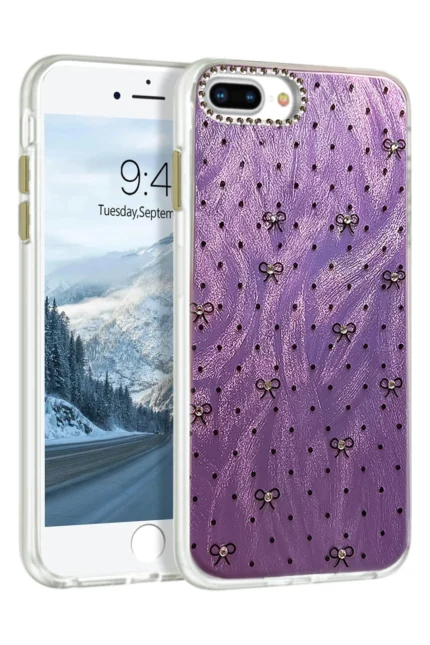 Uray store Apple iPhone 7 Plus Kılıf Blade Aynalı Desenli Kapak - Desen 2
