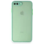 Uray store Apple iPhone 7 Plus Kılıf Montreal Silikon Kapak - Turkuaz
