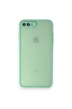 Uray store Apple iPhone 7 Plus Kılıf Montreal Silikon Kapak - Turkuaz