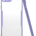 Uray store Apple iPhone 7 Plus Kılıf Platin Silikon - Lila