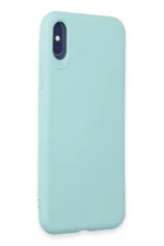 Uray store Apple iPhone X Kılıf First Silikon - Turkuaz - Görsel 2
