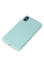 Uray store Apple iPhone X Kılıf First Silikon - Turkuaz - Görsel 4