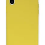 Uray store Apple iPhone X Kılıf Lansman Legant Silikon - Sarı