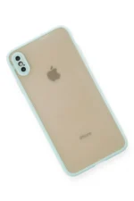 Uray store Apple iPhone X Kılıf Montreal Silikon Kapak - Turkuaz - Görsel 3
