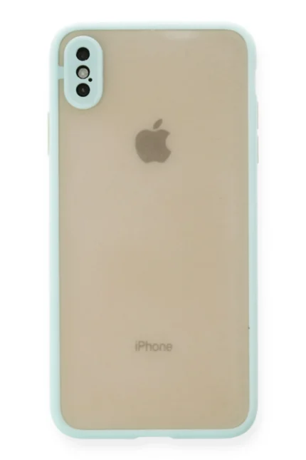 Uray store Apple iPhone X Kılıf Montreal Silikon Kapak - Turkuaz