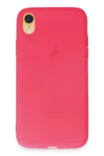 Uray store Apple iPhone XR Kılıf First Silikon - Pembe