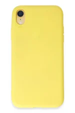 Uray store Apple iPhone XR Kılıf First Silikon - Sarı