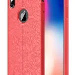 Uray store Apple iPhone XS Max Kılıf Auto Focus Kapak - Kırmızı