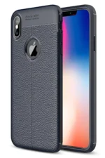 Uray store Apple iPhone XS Max Kılıf Auto Focus Kapak - Lacivert