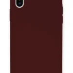 Uray store Apple iPhone XS Max Kılıf Lansman Legant Silikon - Bordo