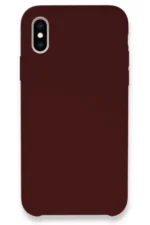 Uray store Apple iPhone XS Max Kılıf Lansman Legant Silikon - Bordo