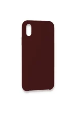 Uray store Apple iPhone XS Max Kılıf Lansman Legant Silikon - Bordo - Görsel 3
