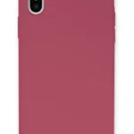 Uray store Apple iPhone XS Max Kılıf Lansman Legant Silikon - Fuşya