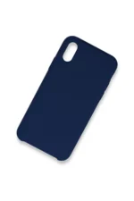Uray store Apple iPhone XS Max Kılıf Lansman Legant Silikon - Lacivert - Görsel 2