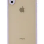 Uray store Apple iPhone XS Max Kılıf Montreal Silikon Kapak - Mor