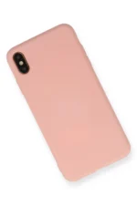 Uray store Apple iPhone XS Max Kılıf Nano içi Kadife Silikon - Pembe - Görsel 2