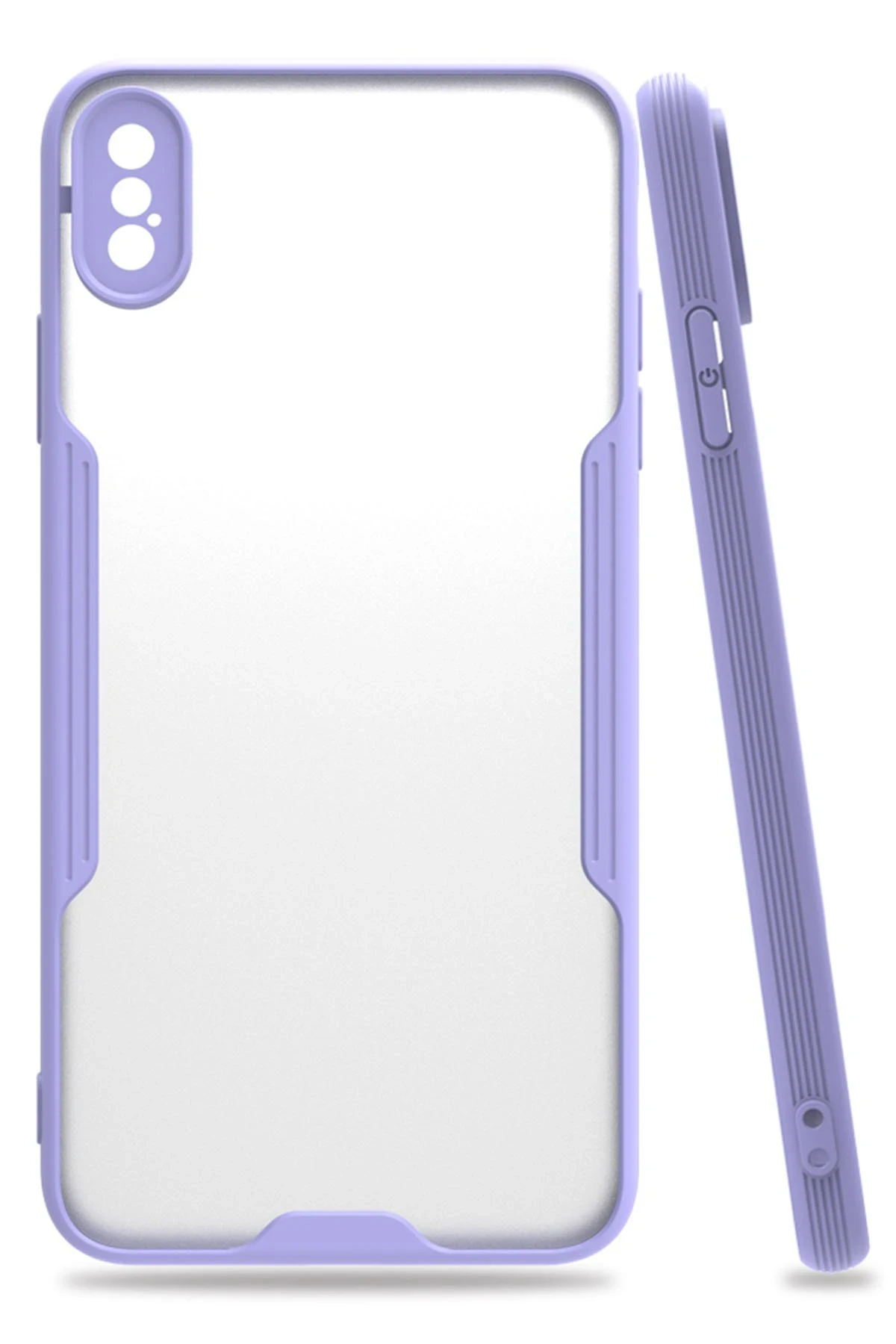 newface-iphone-xs-max-kilif-platin-silikon-lila-default Uray store Apple iPhone XS Max Kılıf Platin Silikon - Lila - Görsel 1