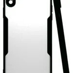 Uray store Apple iPhone XS Max Kılıf Platin Silikon - Siyah