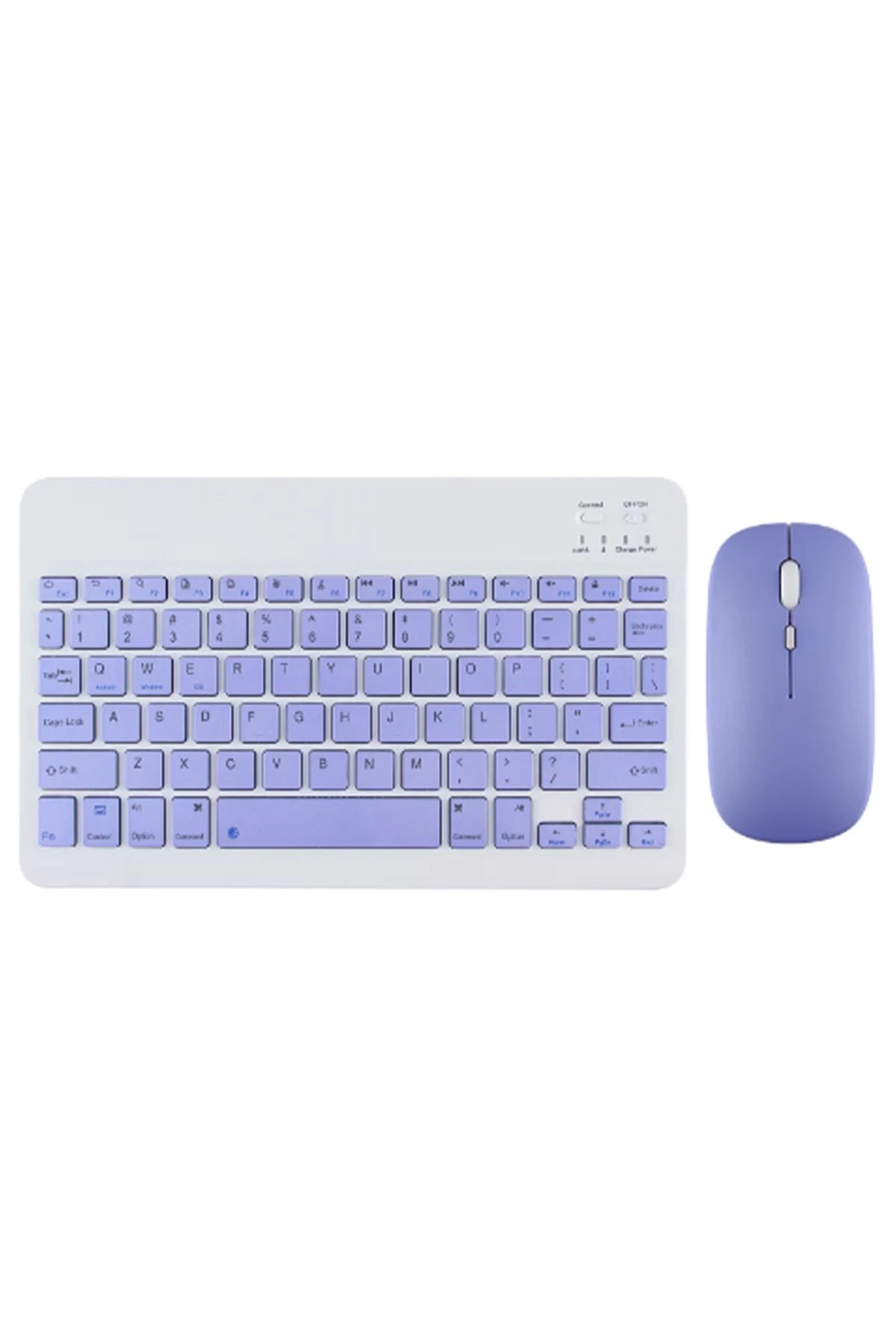 newface-kyb71-kablosuz-klavye-mouse-set-mor-default Uray store KYB71 Kablosuz Klavye Mouse Set - Açık Mor - Görsel 1