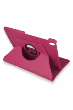 Uray store Lenovo M10 FHD Plus X606F Kılıf 360 Tablet Deri Kılıf - Pembe