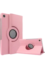 Uray store Lenovo Tab M10 TB311FU Kılıf 360 Tablet Deri Kılıf - Pembe