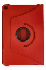 Uray store Lenovo Tab M10 TB328FU Kılıf 360 Tablet Deri Kılıf - Kırmızı - Görsel 2