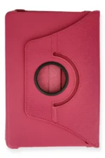 Uray store Lenovo Tab M10 TB328FU Kılıf 360 Tablet Deri Kılıf - Pembe - Görsel 2