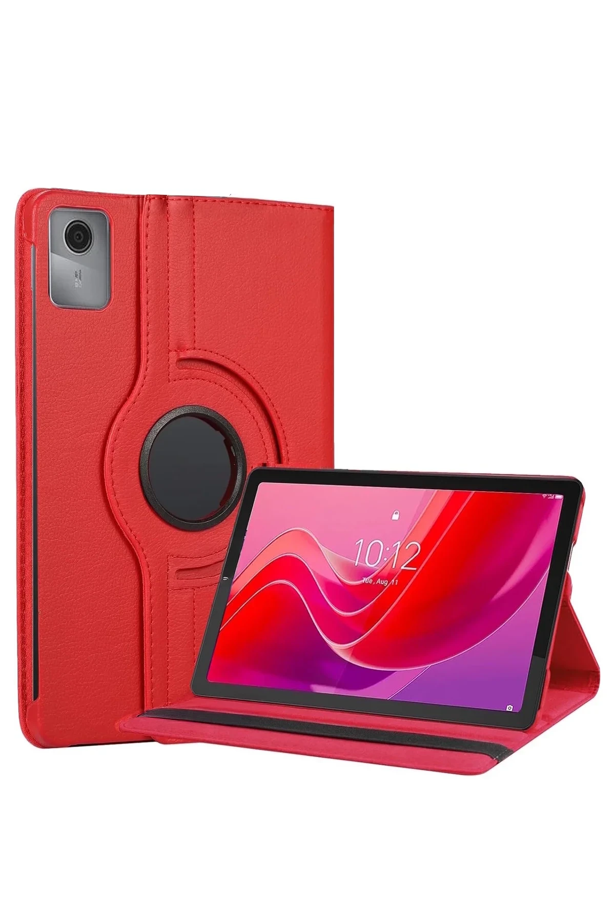 newface-lenovo-tab-m11-tb330fu-360-tablet-deri-kilif-kirmizi-default Uray store Lenovo Tab M11 TB330FU 360 Tablet Deri Kılıf - Kırmızı - Görsel 1