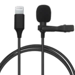 Uray store Lightning 2 Metre Double Mikrofon - Siyah