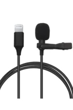 Uray store Lightning 2 Metre Double Mikrofon - Siyah