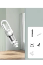 Uray store LT-124 Kablosuz Çok Fonksiyonlu Araç Süpürge - Beyaz - Görsel 2