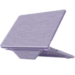 Uray store Apple Macbook Air 15 2023 Macbook Kumaş Kapak - Mor