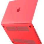 Uray store Apple Macbook Pro 13 2020 Macbook Buzlu Kapak - Kırmızı