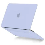 Uray store Apple Macbook Pro 13 2020 Macbook Buzlu Kapak - Lila