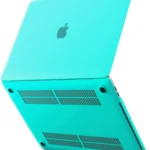 Uray store Apple Macbook Pro 13 2021 Macbook Buzlu Kapak - Yeşil