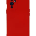 Uray store One Plus 9 Kılıf Nano içi Kadife Silikon - Kırmızı
