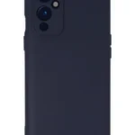 Uray store One Plus 9 Kılıf Nano içi Kadife Silikon - Lacivert