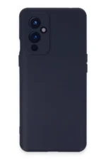 Uray store One Plus 9 Kılıf Nano içi Kadife Silikon - Lacivert