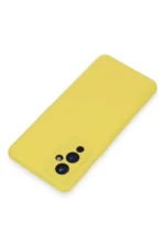 Uray store One Plus 9 Kılıf Nano içi Kadife Silikon - Sarı - Görsel 3