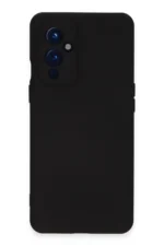 Uray store One Plus 9 Kılıf Nano içi Kadife Silikon - Siyah
