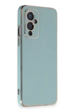 Uray store One Plus 9 Kılıf Volet Silikon - Açık Yeşil - Görsel 2