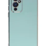 Uray store One Plus 9 Kılıf Volet Silikon - Açık Yeşil