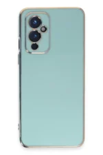 Uray store One Plus 9 Kılıf Volet Silikon - Açık Yeşil